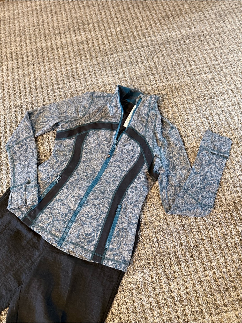 Lululemon athletic zippered jacket